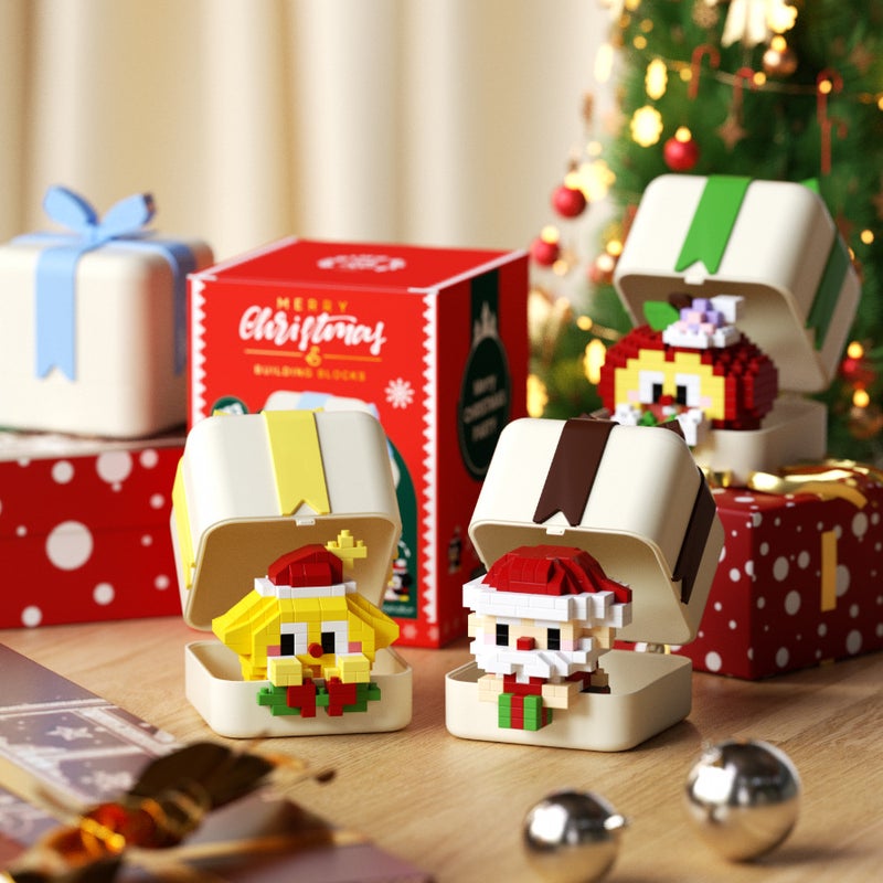 [ On Behalf Of Hair] Panda Pet Gift Box Microparticle Assembled Building Blocks Ornaments Girls Compatible With Lego - Image 5